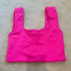 Free people hot pink tank